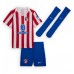 Atletico Madrid David Hancko #17 Domáci Detský futbalový dres 2025-26 Krátky Rukáv (+ trenírky)